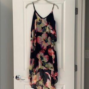 Floral high low sundress